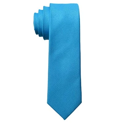 Image of MASADA men&#039;s tie handmade with careful workmanship 6 cm wide Azure
