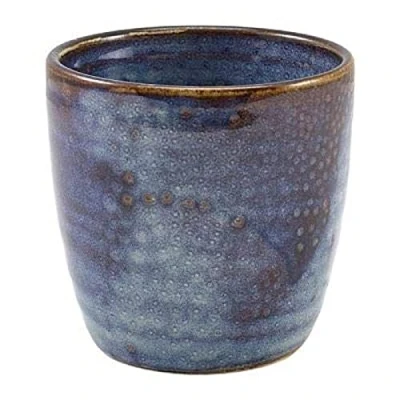 Image of Genware Terra Porcelain, Aqua Blue, Chip Cup, 320ml, CC PBL32, Pack of 6