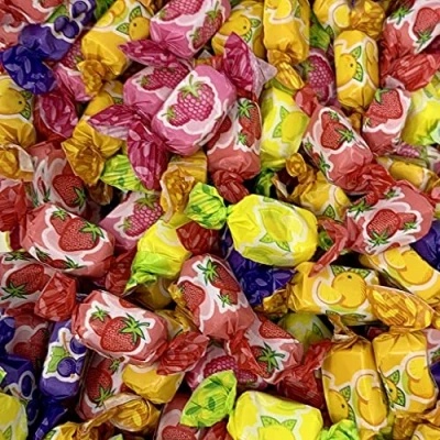 Image of Assorted Fruit Chews 700g Re Sealable Pouch by The Gourmet Sweet Company