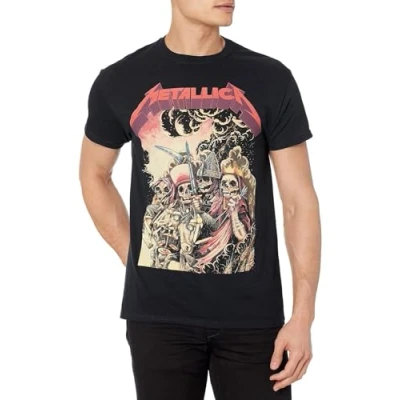 Image of Metallica Men&#039;s Doris T Shirt, Black, Large