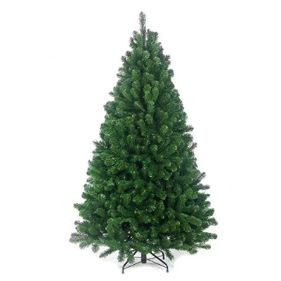 Image of Samuel ALEXANDER Plain Green Artificial Christmas Tree (6ft (180cm))