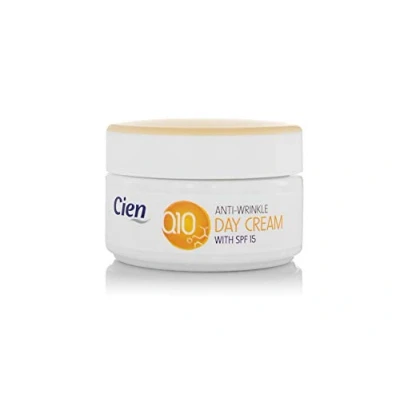 Image of Cien Anti Wrinkle Age Day Cream with Q10 and Vitamin E UV Filter 50 ml