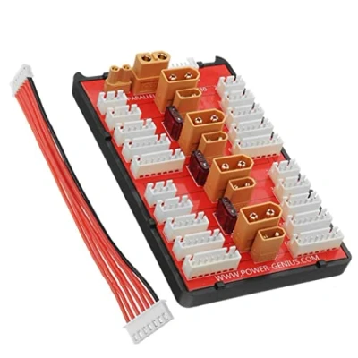 Image of WANGCL 2 IN 1 XT60 XT30 Parallel Charging Board Balance Charger Expansion Compatible with 6S LiPo Batteries for RC Models Spare Part DIY Tools