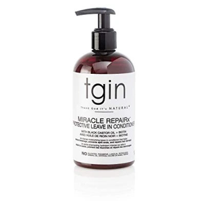 Image of tgin Miracle Repairx Protective Leave In Conditioner For Natural Hair Dry Curly 13 Oz