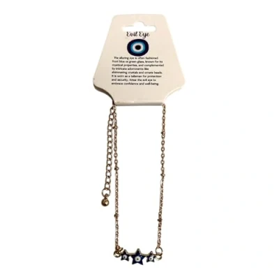 Image of VIE Evil Eye Anklet (Stars)