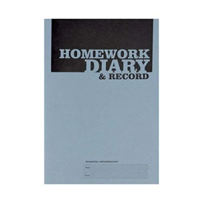 Image of Silvine A5 Homework Diary Blue (Pack of 20)