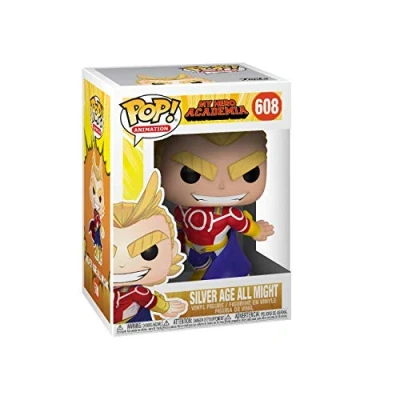 Image of Funko Pop! Animation: MHA All Might (Silver Age) My Hero Academia Collectable Vinyl Figure Gift Idea Official Merchandise Toys for Kids &amp; Adults Anime Fans