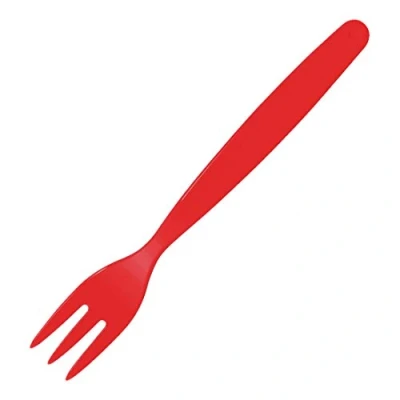 Image of Olympia Kristallon Polycarbonate Fork Red 170mm (Pack 12)