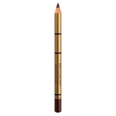 Image of IMPALA Brooklin Waterproof lipliner Color Bordeaux 208 Permanent lip profiler Water resistant lipstick Long term