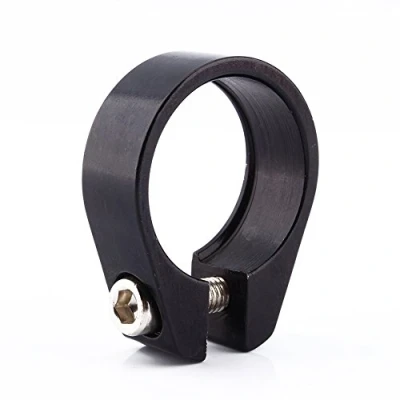 Image of VGEBY 31.8mm Aluminium Seat Clamp, Quick Release Bike Post Fits for Most Aluminum Frame Bikes, Black