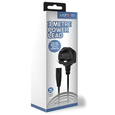 Image of Venom 3 Metre Replacement Power Cable (PS5 / PS4)