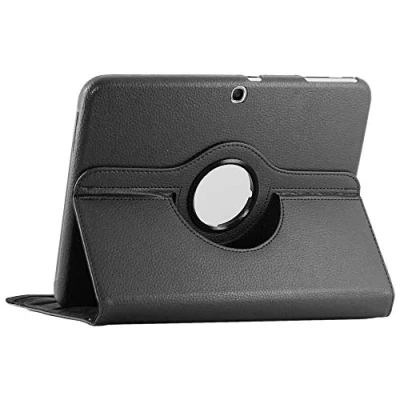 Image of ebestStar for Samsung Galaxy Tab 3 10.1 Case GT P5210, 10 P5200 P5220, Cover 360 Rotating Protection, PU Leather, Black
