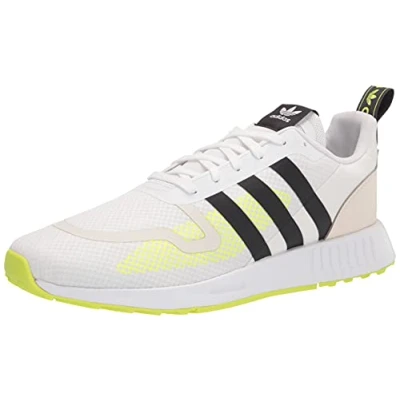 Image of adidas Originals Men&#039;s Multix Sneaker, White/Carbon/Wonder White, 8