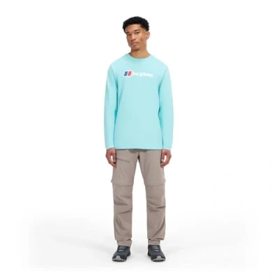 Image of Berghaus Men&#039;s Big Logo T Shirt, Arctic, M