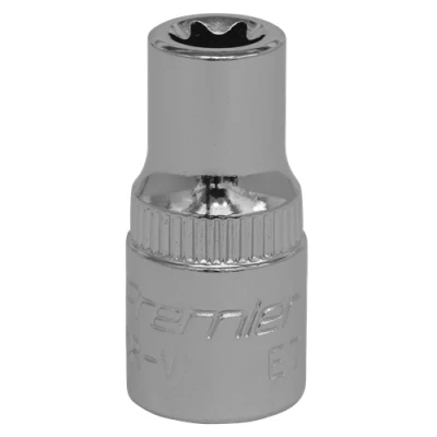 Image of Sealey Premier TRX Star* Socket E7 1/4&quot;Sq Drive