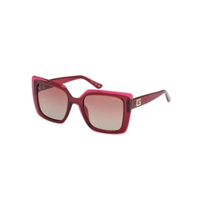 Image of Sunglasses Guess Gu7908 col. 69t Donna Squadrata Bordeaux