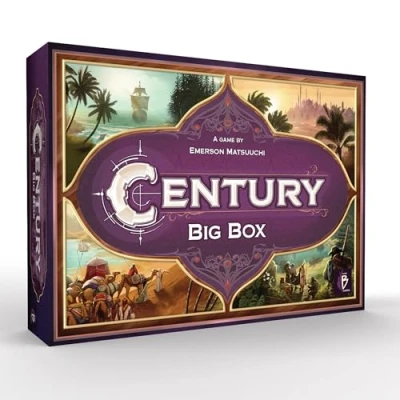 Image of Century Big Box Board Game Complete Trilogy Collection for Global Trading Adventures Strategy Kids and Adults, Ages 8+, 2 4 Players, 30 45 Min Playtime, Made by Plan B Games