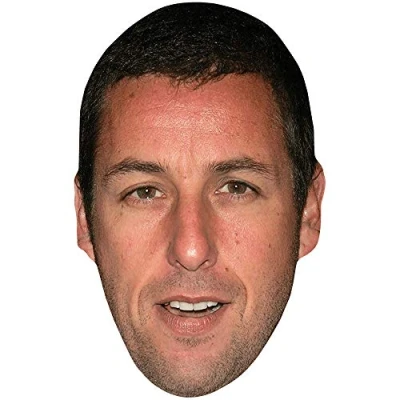 Image of Adam Sandler (Young) Celebrity Mask, Flat Card Face, Fancy Dress Mask
