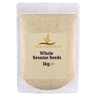 Image of Natural Sesame Seeds 1kg by Villa Nostrum