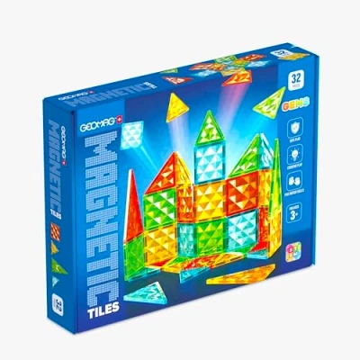 Image of Geomag Magnetic Tiles Gems 32