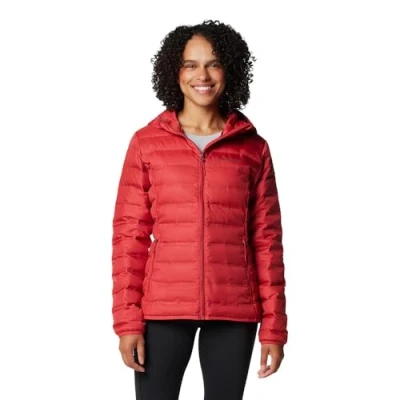 Image of Columbia Women&#039;s Lake 22 2 Down Hooded Jacket, Daredevil, M