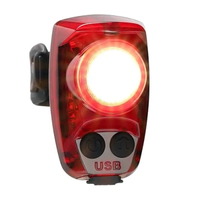 Image of Cygolite Hotshot Pro 200 Lumen Bike Tail Light [FLEXIBLE MOUNT TYPE] 6 Night &amp; Daytime Modes User Adjustable Flash Speed Compact Design IP64 Water Resistant USB RechargeableGreat for Busy Roads