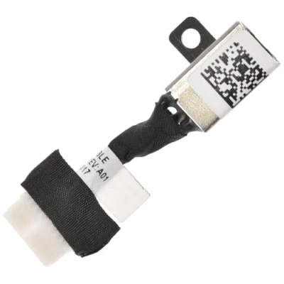 Image of LPUK Charging Port for Dell Inspiron &amp; Vostro 5390, 5391 Latitude 3301 p/n: CN 04K41T, 4K41T, 450.0GW01.0001, 450.0GW01.0011 Replacement DC Connector Power Jack Cable
