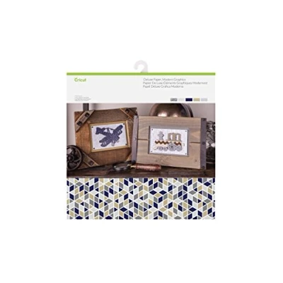 Image of Cricut Deluxe Paper, Modern Graphics, 12&quot; x