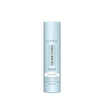 Image of Clairol Professional colour Studio Step 3 Revitalise Protect Shampoo for Coloured hair Prolongs vibrancy with non stop shine All types Vegan 250 ml