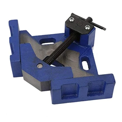 Image of Right Angle Corner Clamp, 4&quot; 90 Degree Clamp Heavy Duty Welding Fixture for Wood Metal Work