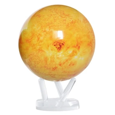 Image of MOVA Globe Sun 8.5&quot; with Base, Solar Powered Rotating No Need of Battery or Chord, Unique Gift and Decoration