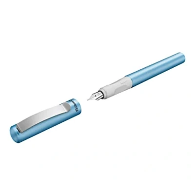 Image of Pelikan Pina Colada Fountain Pen, Blue, Pack of 1 in Folding Box