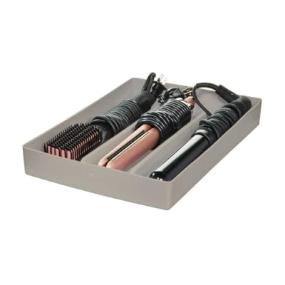 Image of The Home Edit by iDesign, Silicon Heat Resistant Organiser for Hair styling Devices, Grey