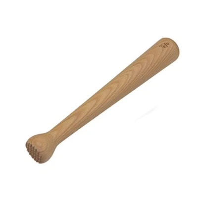 Image of efo Wooden Muddler for Cocktails Durable Wood Ice Crusher Stylish Mojito Bar Tool Handy Cocktail Perfect Masher Kitchen Garlic Avocado Herbs and Fruits