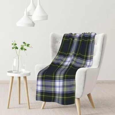 Image of Blanket,Warm Flannel Blanket Throw/Blanket Bed Throw for Sofa Office 102X 76 cm,Gordon Dress Tartan Plaid