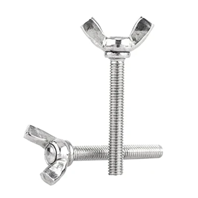 Image of Sophisticated Nuts Consumables 8 Types 5PCS/Bag M5 304 Stainless Steel Wing Butterfly Screws Bolts Wingbolt Machine Fastener(M5*40mm)