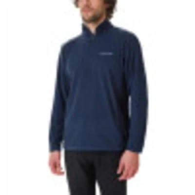 Image of Columbia Men&#039;s Klamath Range Ii Half Zip Hiking Shirt, Collegiate Navy Solid, M