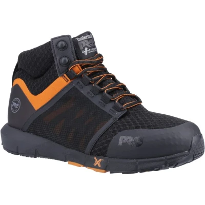 Image of Timberland Men&#039;s Radius Fire and Safety Shoe Black Size: 6.5 UK
