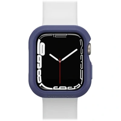 Image of OtterBox All Day Watch Bumper for Apple Series 9/8/7 41mm, Shockproof, Drop proof, Sleek Protective Case Watch, Guards Display and Edges, Dark Purple