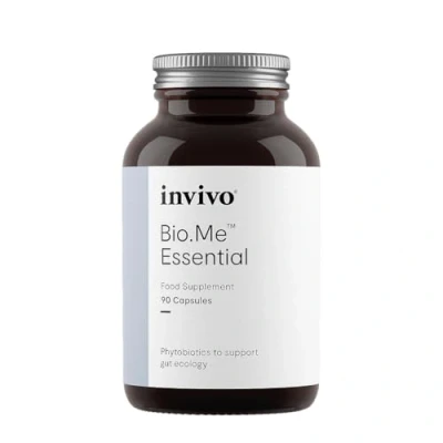 Image of Invivo Bio.Me Essential Capsules (90 1 Month Supply) Polyphenol Rich Capsule Supplement for Microbiome &amp; Gut Brain Access with Ashwagandha, Green Tea Citrus Bioflavonoids