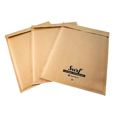 Image of GoSecure Size D1 Surf Kraft Paper Mailer 180mm x 265mm (200 Pack)