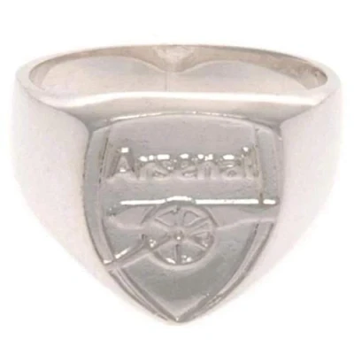 Image of Arsenal F.C. Sterling Silver Ring Small Official Merchandise