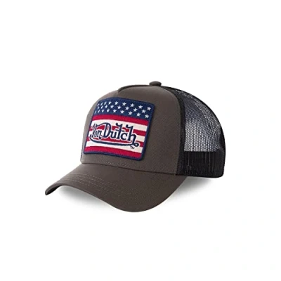 Image of Men&#039;s &amp; Women&#039;s Adjustable Trucker Cap, Multi Sport, Comfortable and All Seasons, Brown, One size