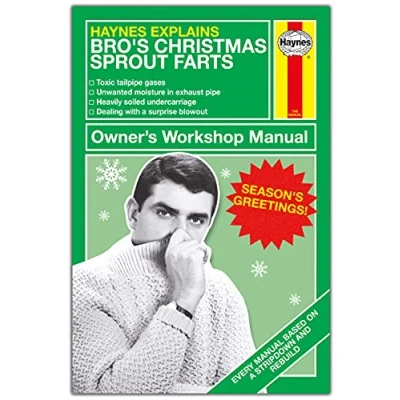 Image of Brother Christmas Card, Funny Cards Brother, Xmas Card for Him Funny,