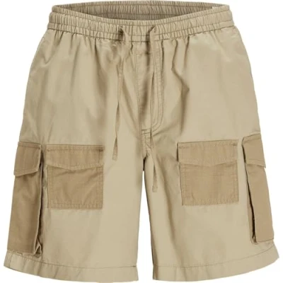 Image of JACK &amp; JONES Mens and J Alfie Cargo Shorts Crockery M