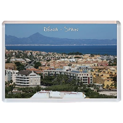Image of Denia Spain Costa Blanca Jumbo Fridge Magnet ID177