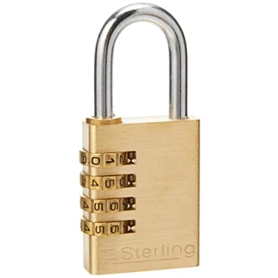 Image of Sterling CPL140 Combination Padlock, Brass, 40mm