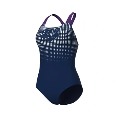 Image of Arena Performance Women&#039;s Foggy Dots Swim Pro Back Swimsuit