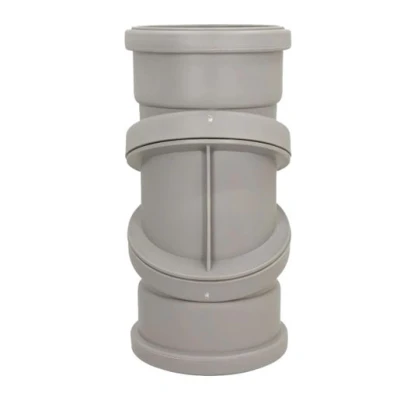 Image of Davant Pushfit Soil 90 Adjustable Bend 110mm Light Grey