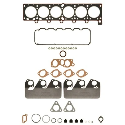 Image of 11121286335, 11121730876, 5012882, A850X6014ELA Gasket Set, cylinder head AJUSA 52037900 with gasket, valve stem seals FIBERMAX